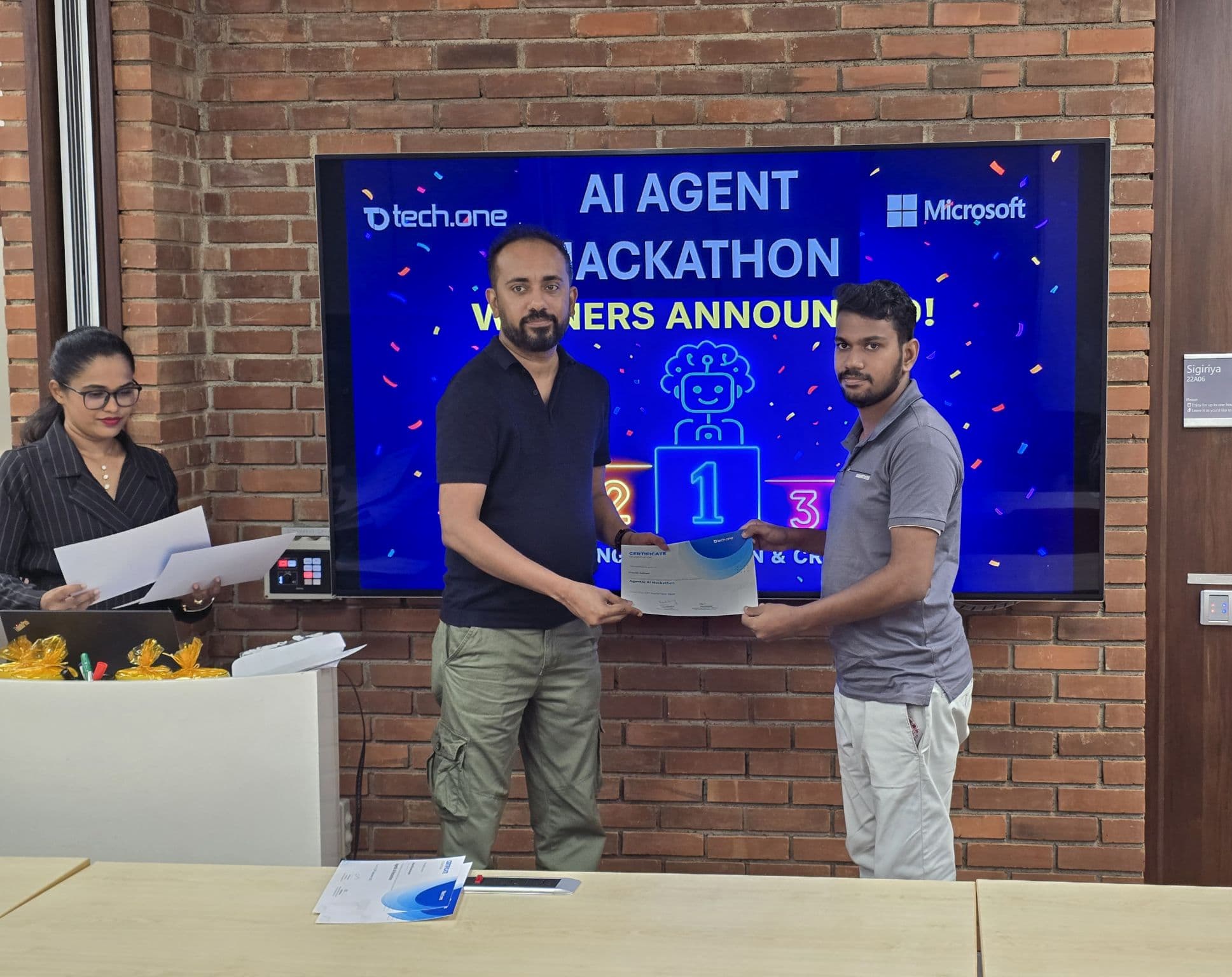 AI Hackathon Microsoft photo